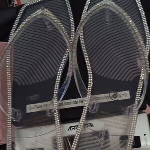 Elegant Clear Rhinestone  Women's Sandals